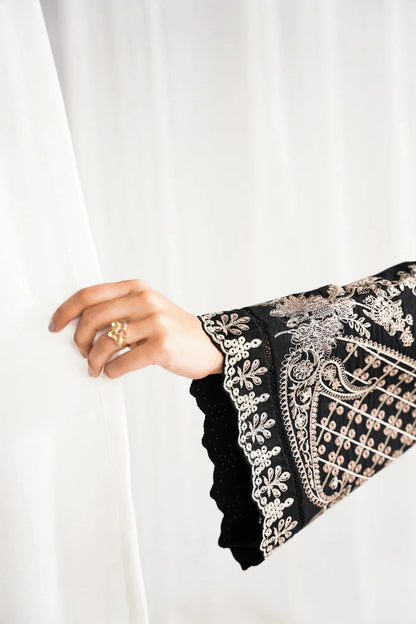 3PC EMBROIDERED LAWN SUIT - HS-717