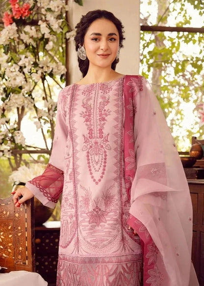 3 PC EMBROIDERED LAWN SUIT - HS-64