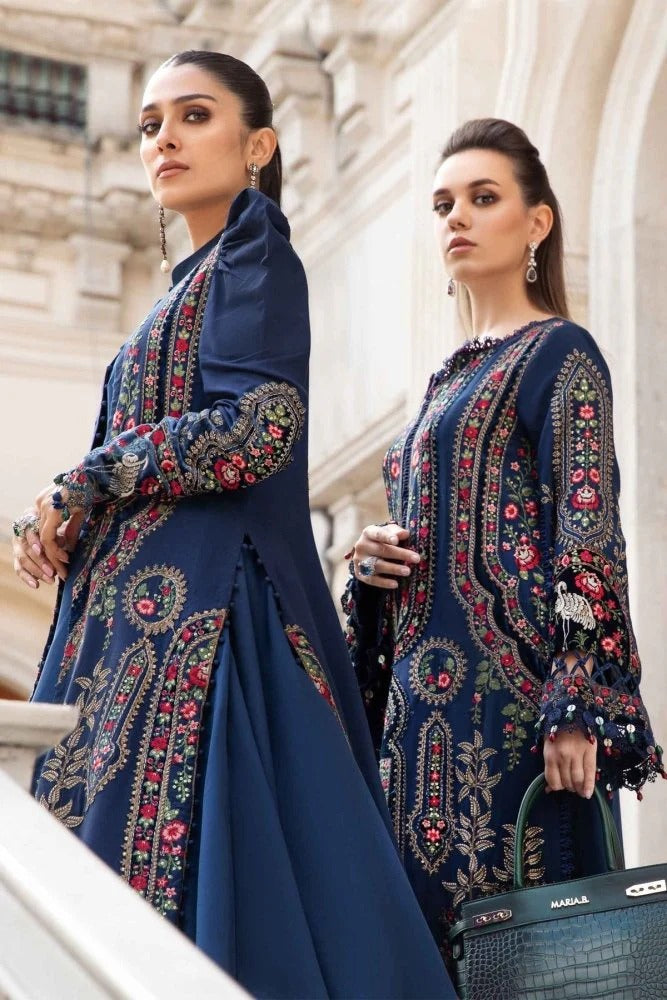 3PC EMBROIDERED LAWN SUIT - HS-391